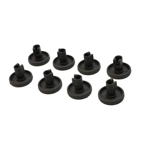 SOS Accessoire Lot de 8 roulettes panier inférieur pour Lave-vaisselle 50286965004 AEG