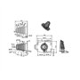 cyclingcolors Caoutchouc universel soufflet de protection levier de vitesse frein manette cache axe arbre manchette tracteur rem