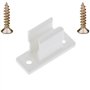 cyclingcolors Clip bloqueur de manivelle volet Roulant Blanc Support Guide Manette Plastique 13mm Universel fenêtre Mur à Visser