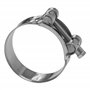 cyclingcolors 2x Collier échappement serrage compatible avec 32-35mm lg 20mm acier inoxydable A2 AISI304 pot silencieux fixation