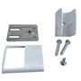 cyclingcolors Clip bloqueur de manivelle volet Roulant blanc avec plaquette déport Support Guide Manette Plastique Universel fen