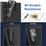 Compatible avec Samsung galaxy A05 – Protection 3+3 : écran + objectif caméra verre trempé haute définition + lentilles caméra p