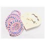 Lulu Castagnette - Lot de 4 Elastiques pour Cheveux - Élastiques à Cheveux en Spirale - Elastiques à Cheveux Sans Trace - Tous T
