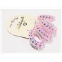 Lulu Castagnette - Lot de 4 Elastiques pour Cheveux - Élastiques à Cheveux en Spirale - Elastiques à Cheveux Sans Trace - Tous T