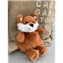 PLIC CARE - Bouillotte Doudou Renard 2 en 1 - Peluche Toute Douce Bébé & Enfant - Action Chaud et Froid - Bouillotte Sèche Micro
