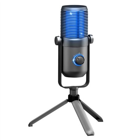 Spirit Of Gamer - EKO 900 - Micro Gaming USB à Double Condensateur avec Trépied Antidérapant - Microphone Idéal pour Enregistrem
