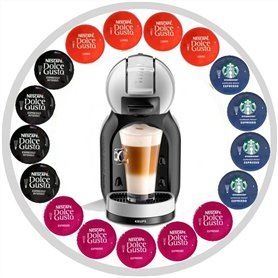 KRUPS Dolce Gusto Mini ME YY3888FD Gris - Machine à café Expresso et Autres Boissons automatiques