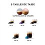 Machine à café Nespresso Krups Vertuo Pop+ Argent YY5359FD
