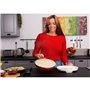 Crêpière Electrique 800 w - Venteo - confort - antiadhérente - facile d'utilisation - idéal crêpes, pancakes, galettes, burritos