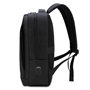 Waytex 71070 Sac à Dos confort Ordinateur 15 pouces et tablette Documents avec port USB et Audio Jack - Imperméable - Noir