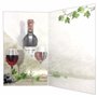 15-6387 Carte Heureux Anniversaire Adulte avec PORTE-BILLETS illustré à l'intérieur et enveloppe blanche format 12x19,5cm Comme 