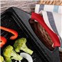 Kamberg - Plancha Grill 45x27 cm - Fonte d'aluminium - Revêtement Type Pierre - Tous feux dont Induction - Sans PFOA/PFAS