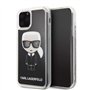 CG MOBILE Karl Lagerfeld Coque de Protection Rigide en TPU pour iPhone 11 Pro avec Lunettes de Soleil liquides