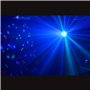 BoomToneDJ Color Ball Boule Disco 3 LED RGB 3W Multi Faisceaux Anneaux de couleurs, Boule de lumière 82 facettes. Télécommande i
