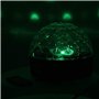 BoomToneDJ Color Ball Boule Disco 3 LED RGB 3W Multi Faisceaux Anneaux de couleurs, Boule de lumière 82 facettes. Télécommande i