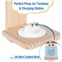 Todeco Étagère magnétique, pour Tonie Box et Tonies, Jusqu'à 50-60 Tonies, Murale Étagère pour boîte à Musique pour Enfant, Barr