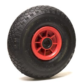 Roue Gonflable Diable 260 x 85 (3.00-4) alésage 20 mm roulement à Rouleaux