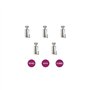 Arti Teq - Lot de 5 Crochets Classic autobloquant : 15 kg Max. - Argent
