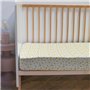 Drap housse jersey - DOMIVA - Savane - 60 x 120 cm - Coton extensible - oeKO-TEX