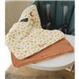 Lot de 2 bavoirs - DOMIVA - Savane - Encolure américaine - Coton doux et absorbant