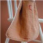 Lot de 2 bavoirs - DOMIVA - Savane - Encolure américaine - Coton doux et absorbant