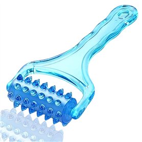 PARENCE.- Rouleau de Massage avec Manche – Rouleau à Picots pour Tonification Corporelle et Effet Anti-Cellulite – Idéal aussi p