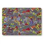 PARENCE.- Tapis de Jeu Enfant 100x150cm - Tapis d'Éveil Bébé Modèles Aléatoires Ville Interactive ou Circuit de Voiture - Modèle