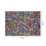 PARENCE.- Tapis de Jeu Enfant 100x150cm - Tapis d'Éveil Bébé Modèles Aléatoires Ville Interactive ou Circuit de Voiture - Modèle