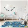 PARENCE.- Tapis de Jeu Enfant 100x150cm - Tapis d'Éveil Bébé Modèles Aléatoires Ville Interactive ou Circuit de Voiture - Modèle