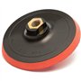 PARENCE.- Plateau de Ponçage 125mm M14 avec Adaptateur – Disque Support pour Meuleuse et Perceuse – Compatible Ponceuse Orbitale