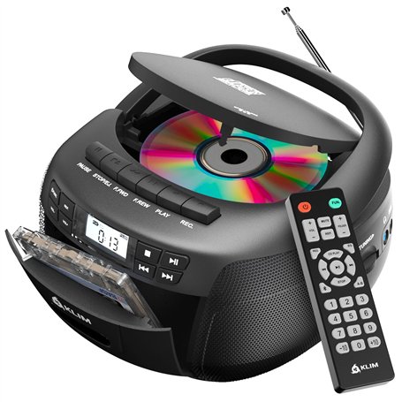 KLIM Lecteur CD & Lecteur Cassette Audio