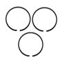 LOT DE 3 SEGMENTS PISTON Ø39.5MM SOLEX 2200 3800 5000 EN FONTE VELOSOLEX SEGMENT CYCLOMOTEUR VELO 50CC VINTAGE ANCIEN