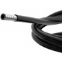 cyclingcolors Gaine 6mm Noir Fil Plat cyclomoteur Moto mobylette motoculteur Tracteur, 3 mètres