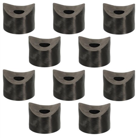 cyclingcolors 10x entretoise plastique rondelle fixation M8 tube diamètre 25mm cale chaise mobilier outillage