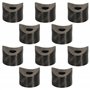 cyclingcolors 10x entretoise plastique rondelle fixation M8 tube diamètre 25mm cale chaise mobilier outillage