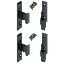 cyclingcolors 2x ferrure d'assemblage KEKU EH S (2x plaque + 2x cadre + 8 vis) connecteur charnière clip meuble tiroir placard c
