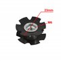 cyclingcolors Etoile écrou bouchon de potence 1" 22,2mm potence direction vélo cycle vtt route ville vtc noir