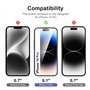 Verre Trempé pour iPhone 14 Pro (6