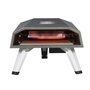Four a pizza gaz 4400W Cuisson 3 min 450°C + Tuyau à gaz Prémonté Allumage piézo Garantie 5 ans + Pelle à pizza