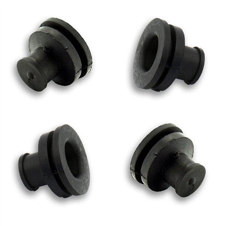 Lot de 4 Clips de fixation cache moteur pour Citroen C4