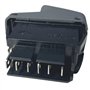 Bouton Interrupteur Gris pour Commande de Lève Vitre avant gauche ou droite compatible pour Renault Clio 2 Kangoo Megane I Sceni