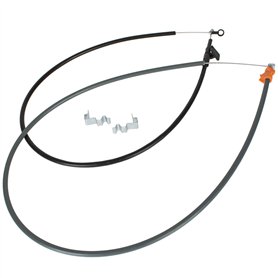 2 Câbles de Contrôle d'Alimentation en Air Chauffage Ventilation compatible avec PRIMASTAR VIVARO A TRAFIC II - 2754200QAE 77014