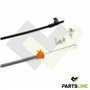 2 Câbles de Contrôle d'Alimentation en Air Chauffage Ventilation compatible avec PRIMASTAR VIVARO A TRAFIC II - 2754200QAE 77014