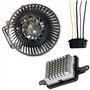 Pulseur d'Air AVEC Résistance de Chauffage Ventilation Climatisation ET Connectique compatible avec DS5 3008 5008-6441CQ P770800