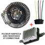 Pulseur d'Air AVEC Résistance de Chauffage Ventilation Climatisation ET Connectique compatible avec DS5 3008 5008-6441CQ P770800