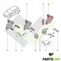 Capteur de Position Potentiomètre de Pédale d'Accélérateur compatible avec CLIO II KANGOO THALIA II - 8200089851 8200699691