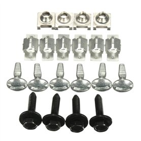 Kit de Fixation Clips Vis Plaque Cache Protection Sous Moteur compatible pour C1 C2 C3 I II C3 PICASSO 1007 207