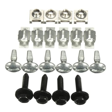 Kit de Fixation Clips Vis Plaque Cache Protection Sous Moteur compatible pour C1 C2 C3 I II C3 PICASSO 1007 207