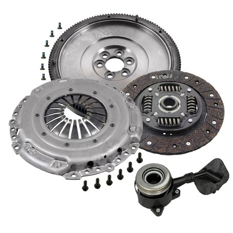 Kit 4 Pièces Embrayage avec Volant Moteur Rigide et Butée Hydraulique compatible pour GALAXY I ALHAMBRA 1.8 T 20V 1.9 TDI - 1057