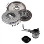 Kit 4 Pièces Embrayage avec Volant Moteur Rigide et Butée Hydraulique compatible pour GALAXY I ALHAMBRA 1.8 T 20V 1.9 TDI - 1057